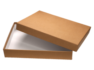 Scatola laminata con carta decorativa (26,5x15,5x3,5 cm) 450037